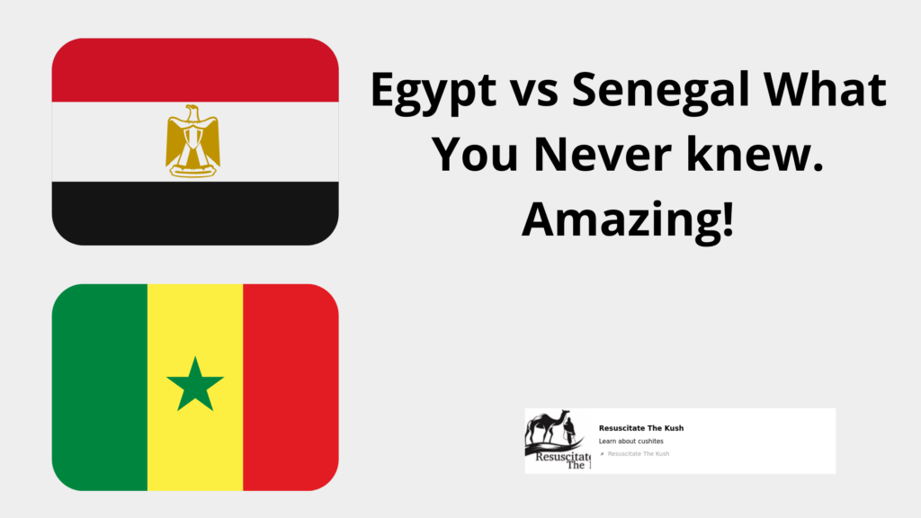Egypt Vs Senegal what you never knew. Amazing!